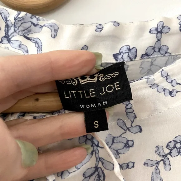 LITTLE JOE by GAIL ELLIOT Silk Maxi Skirt sized Small - Picture 3 of 9